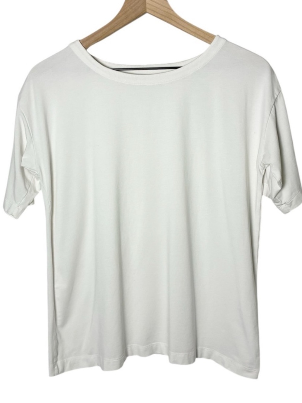 J. Jill Women's Luxe Supima Elbow-Sleeve Short Sleeve Tee Cotton / Modal